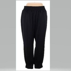 Bar III Black Dressy High Waisted Joggers